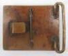 Scottish Victorian 93rd (Sutherland Highlanders) Officers Dirk Belt Clasp - 2