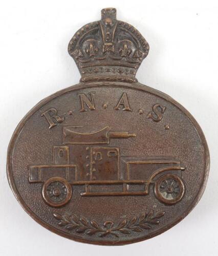 WW1 Royal Naval Air Service Armoured Car Squadron Badge