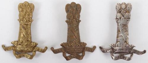 3x 11th (Prince Albert&rsquo;s Own) Hussars Sleeve Badges