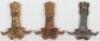 3x 11th (Prince Albert&rsquo;s Own) Hussars Sleeve Badges - 2