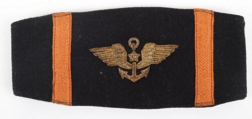 Scarce French Naval Aviators Uniform Armband