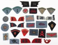 Collection of WW1 French Cloth Insignia