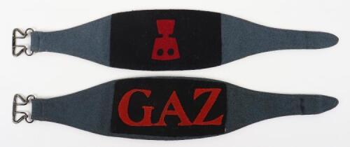 2x WW1 French Tunic Arm Brassards