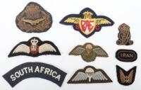 Grouping of Cloth Insignia of Aviation and Airborne Interest