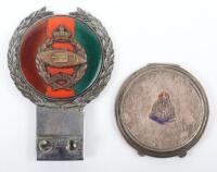 British Royal Tank Regiment Car Badge