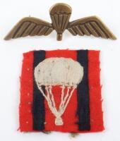 Scarce Royal Engineers Parachute Battalion Pagri Badge