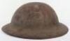 Great War Hood Battalion Royal Naval Division Steel Helmet Shell - 2