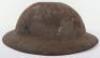 Great War Hood Battalion Royal Naval Division Steel Helmet Shell - 4