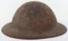 Great War Hood Battalion Royal Naval Division Steel Helmet Shell - 9