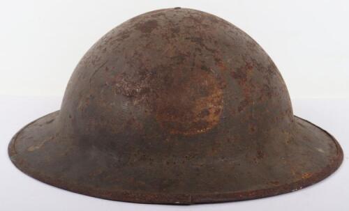 Great War Attributed Welsh Regiment Marked Brodie Helmet