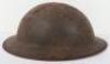 Great War Attributed Welsh Regiment Marked Brodie Helmet - 5