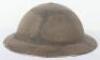 WW2 British Camouflaged Steel Combat Helmet
