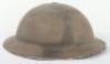 WW2 British Camouflaged Steel Combat Helmet - 4