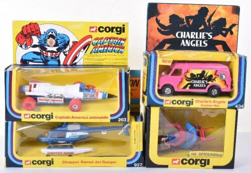 Four Boxed Corgi Toys TV/Film Related