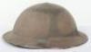 WW2 British Camouflaged Steel Combat Helmet - 5