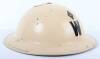 WW2 British Home Front Head Warden’s Steel Helmet - 5