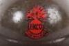 WW2 British Home Front EKCO Fire Brigade Steel Helmet - 2