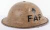 WW2 Party Leaders First Aid Party (F.A.P) Steel Helmet - 3