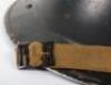 Scarce WW2 British Home Front Emergency Hospital Scheme Stretcher Bearers Steel Helmet - 3