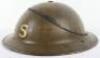 Scarce WW2 British Home Front “Roof Spotters” Steel Helmet - 3