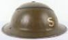 Scarce WW2 British Home Front “Roof Spotters” Steel Helmet - 4