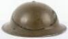 Scarce WW2 British Home Front “Roof Spotters” Steel Helmet - 6