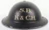 WW2 Kent & Canterbury Hospital Stretcher Bearers Steel Helmet