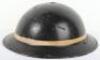 WW2 British Home Front Civil Service Steel Helmet - 5