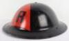 Scarce Variation of WW2 British Home Front Rescue Party Steel Helmet - 3