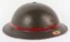 WW2 British National Fire Service Officers Helmet - 5