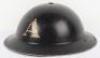 WW2 British Home Front Ambulance Drivers Steel Helmet - 3
