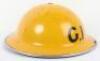 WW2 British Home Front Gas Inspectors Steel Helmet - 5