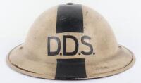 Scarce WW2 Home Front Deputy Depot Superintendent Steel Helmet