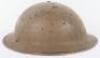 WW2 Royal Air Force Tropical Issue Steel Combat Helmet Attributed to Flight Officer G E Wheeler - 4