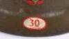 WW2 British National Fire Service Helmet for Maidstone District West Malling Fire Station - 4