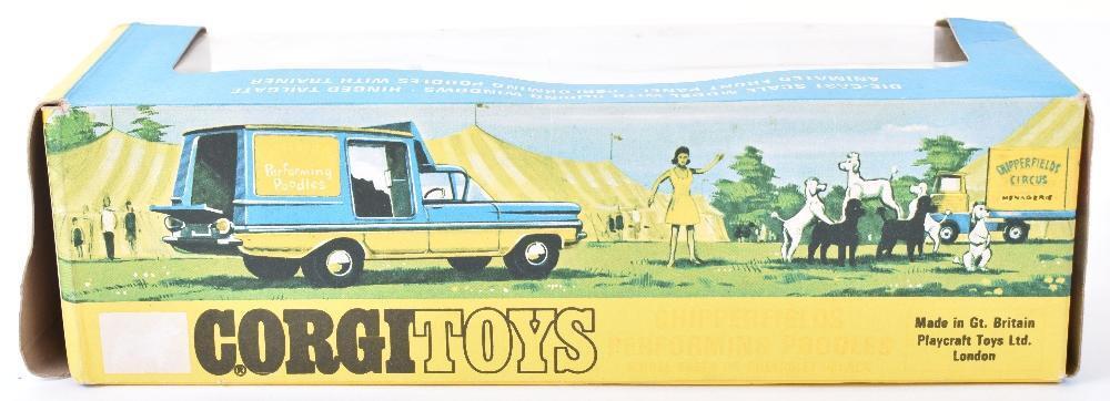 A Corgi Toys No. 511 Chipperfields Performing Poodles, comprising A Corgi Toys No. 511 Chipperfields Performing Poodles, comprising