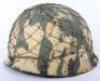 1st Gulf War Iraqi Camouflaged Helmet and Flag - 6