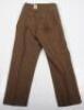 Rare 1945 Dated Special Pattern Battle Dress Trousers Issued to the British Paratroopers - 10