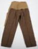 Rare 1945 Dated Special Pattern Battle Dress Trousers Issued to the British Paratroopers - 26