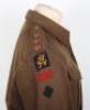 WW2 43rd (Wessex) Division Officers Battle Dress Blouse - 3