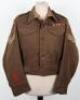 WW2 British 11th (Prince Albert&rsquo;s Own) Hussars 7th Armoured Division Battle Dress Blouse - 17