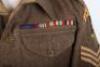 WW2 British 11th (Prince Albert&rsquo;s Own) Hussars 7th Armoured Division Battle Dress Blouse - 18