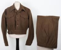 WW2 British Female ATS Battle Dress Uniform Set