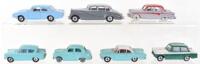 Seven Unboxed Dinky Toys