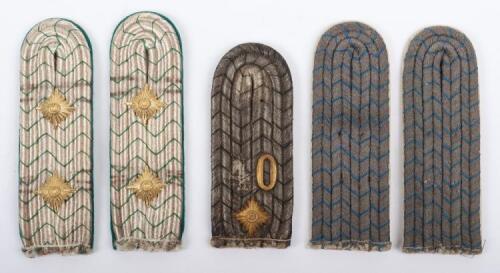 Grouping of Imperial German Officers Tunic Shoulder Straps