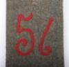 1915 Simplified Other Ranks Shoulder Strap of Infanterie Regiment Nr 57 (8th Westphalian) Infantry Duke Ferdinand of Brunswick - 2