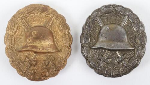 Imperial German Wound Badge in Gold