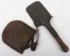 WW1 German Machine Gunners Entrenching Tool with Cover - 4