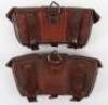 Miss-Matched Pair of Gew 98 Ammunition Pouches - 2