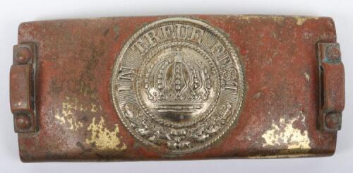 Scarce WW1 German Bavarian Telegraphists Belt Buckle